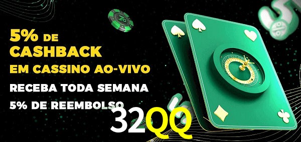 Promoções do cassino ao Vivo 32QQ